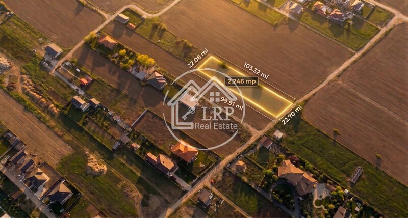 Snagov- A3  oportunitate de investitie si dezvoltare rezidentiala: teren 2.246mp,